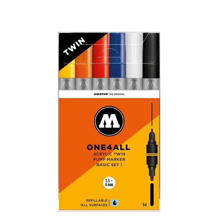 Molotow : ONE4ALL Acrylic Twin Set 1