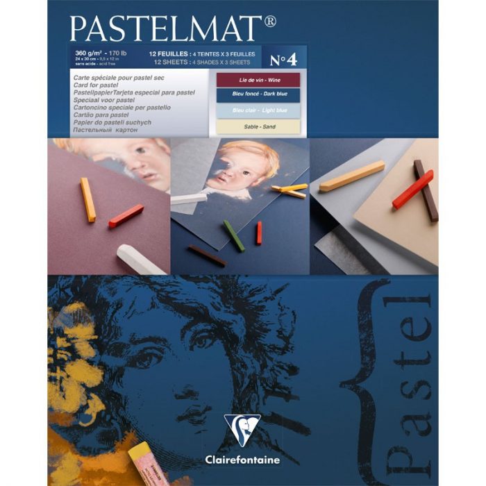 Clairefontaine : Pastelmat, blocco per pastello n.4