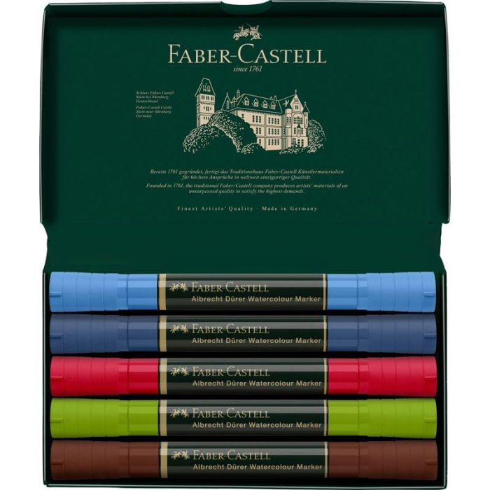 Faber Castell : Marker Albrecht Durer acquerellabile Set Urban Sketching